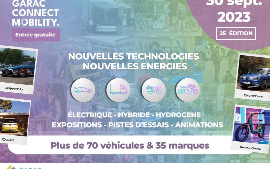 Argenteuil, capitale de la transition énergétique avec le 2e GARAC Connect Mobility