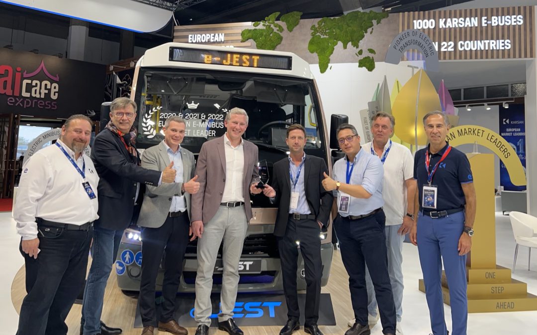 Busworld : 400e autobus Karsan pour HCI