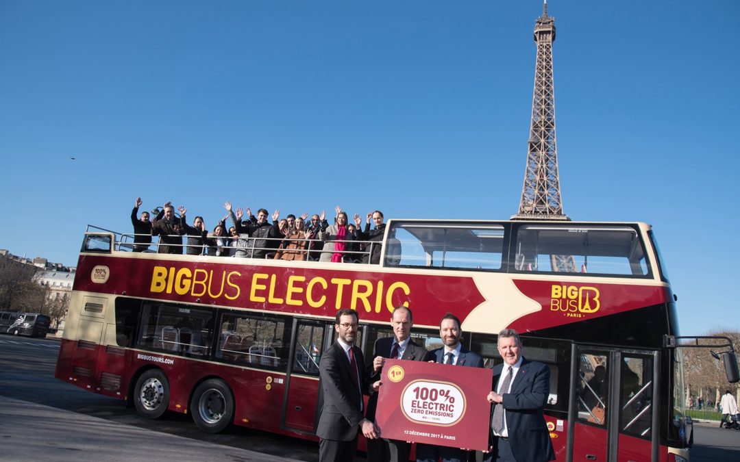 Big Bus Tours se projette en tout électrique