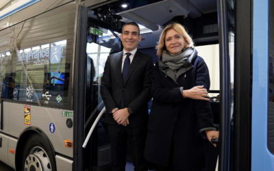 Iveco Bus reçoit Valérie Pécresse à Annonay