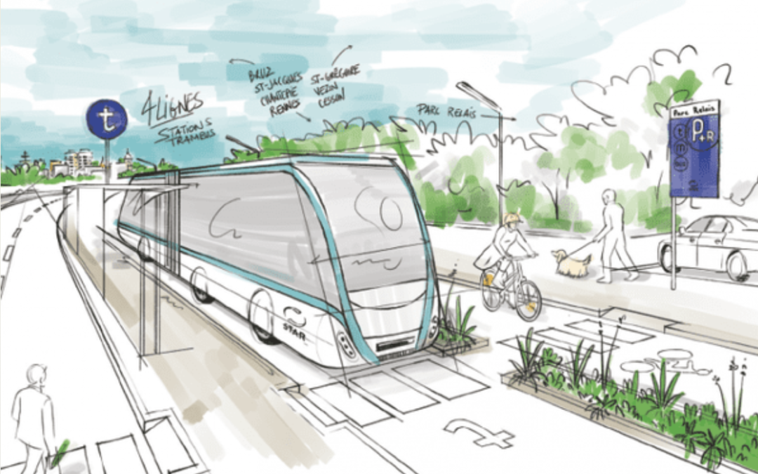 Avec Trambus, Rennes mise sur le BHNS