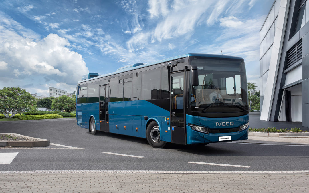 Iveco Bus lance une version hybride de son Crossway