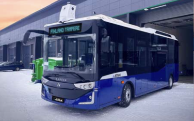 Le premier bus électrique autonome en Finlande sera un e-ATAK