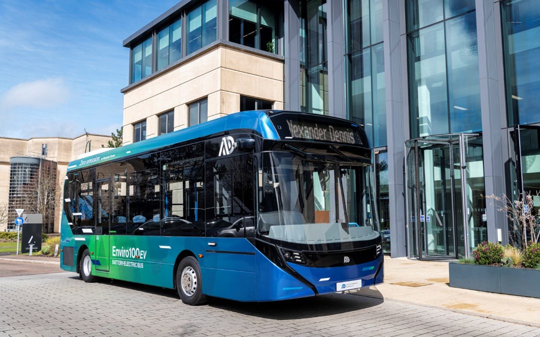Grande-Bretagne. Trois ADL Enviro100AEV pour le projet Cambridge Connector