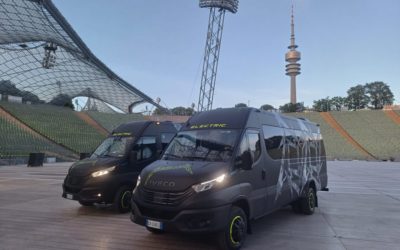 Iveco Bus en tournée avec Metallica