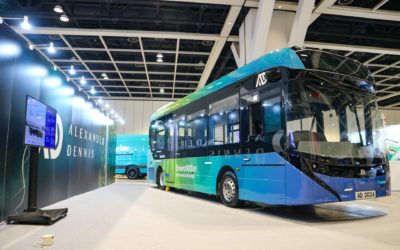 Alexander Dennis présente son midibus Enviro100EV à Hong Kong