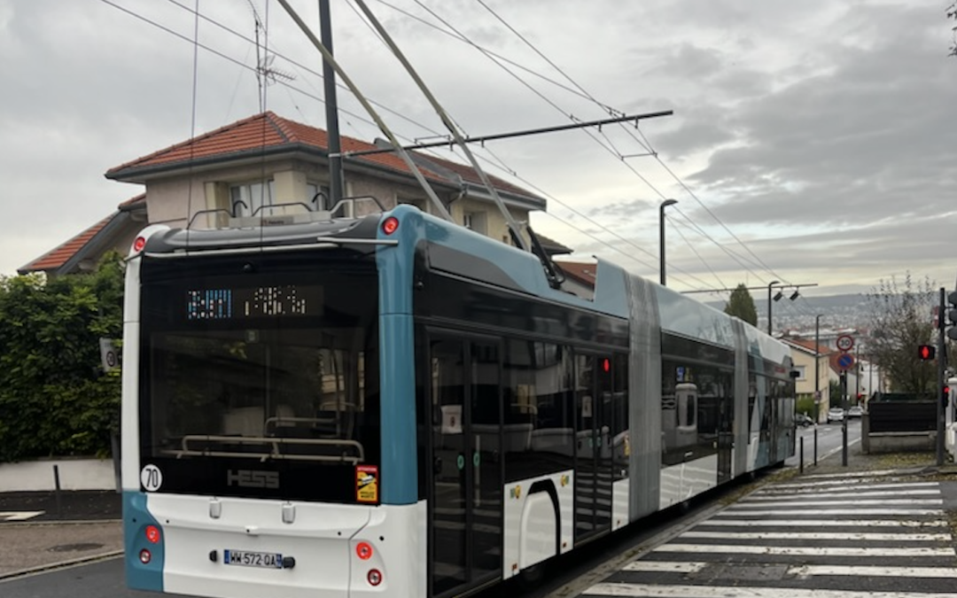 Grand Nancy. La Stan teste ses trolleybus Hess