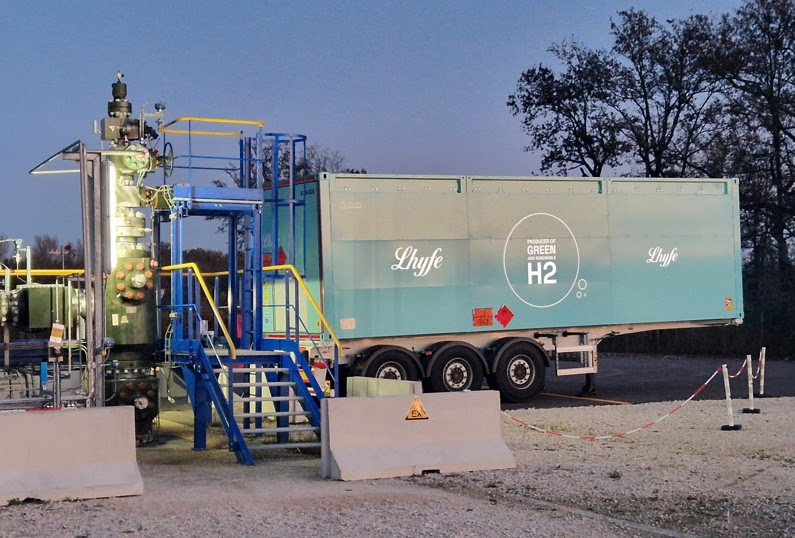 Lhyfe livre 2,6 tonnes d’hydrogène vert renouvelable en 3 semaines à Storengy