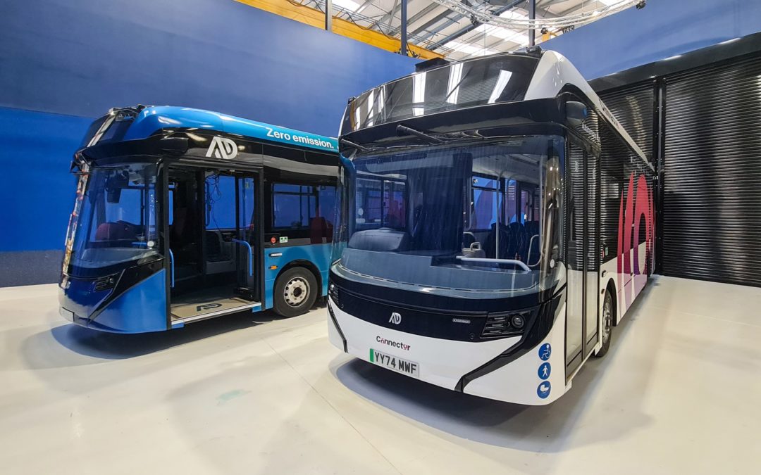 Alexander Dennis dévoile son premier bus électrique autonome Enviro100AEV