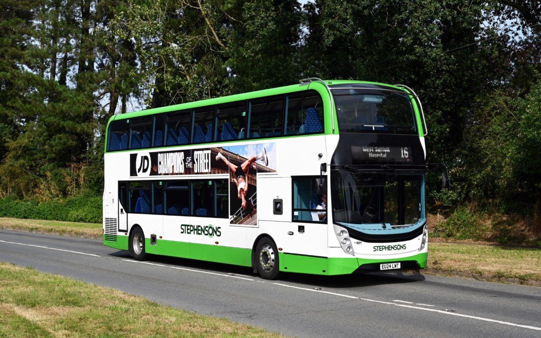 Grande-Bretagne. Cinq Enviro400 pour Stephensons d’Essex