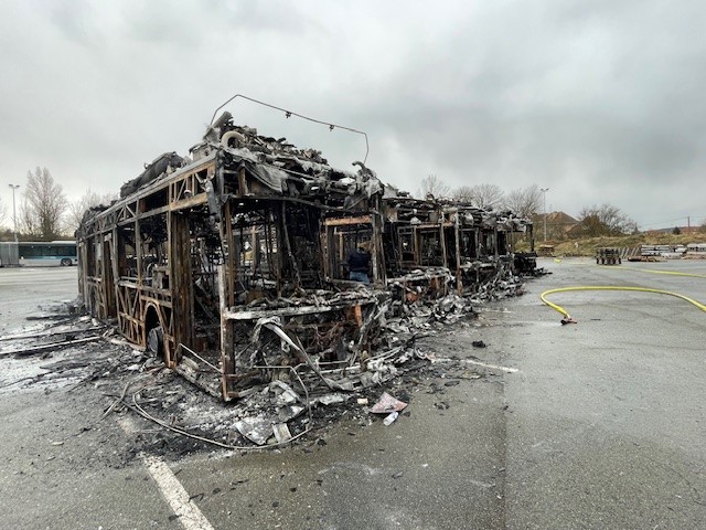 Belfort. Sept bus à hydrogène partent en fumée