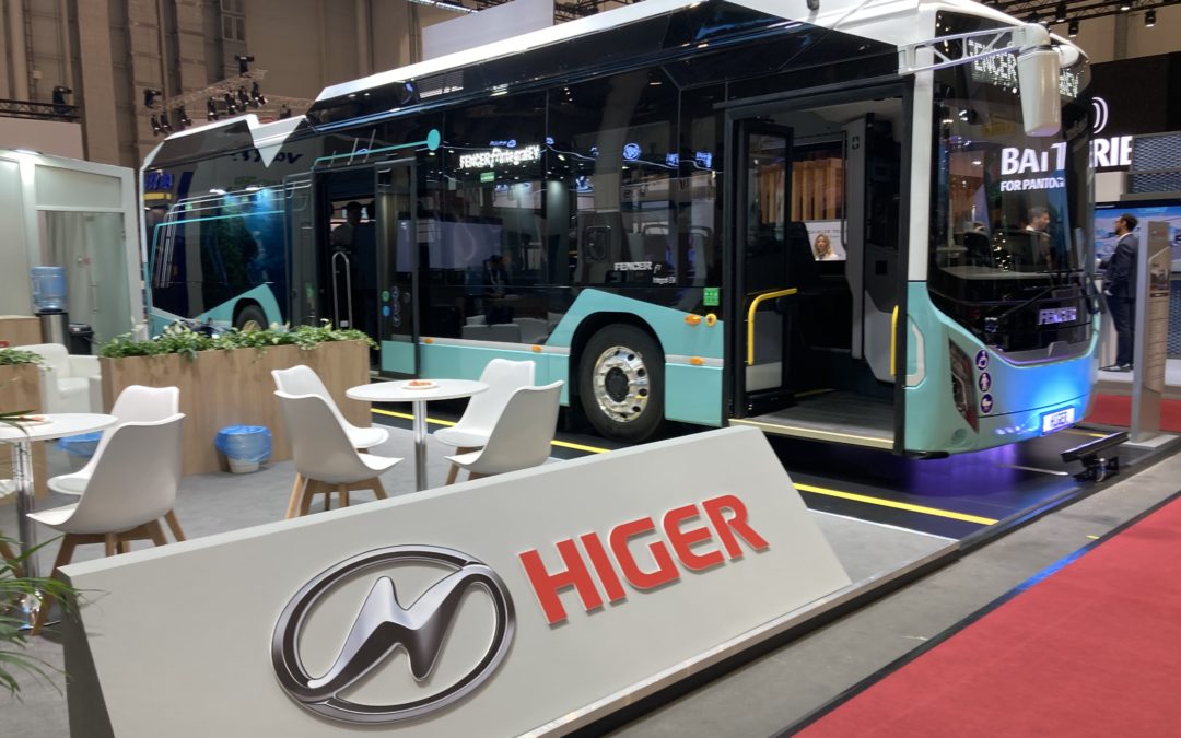 UITP 2025. Higer présente son Fencer 1 Integral EV