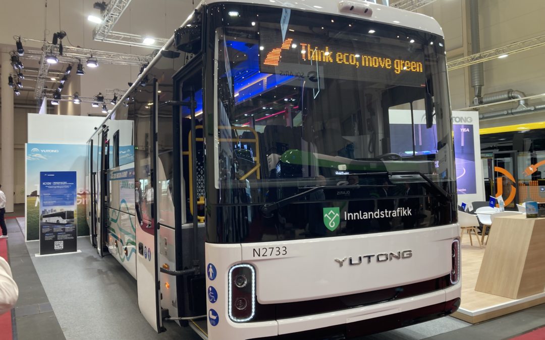 UITP 2025. Yutong lance son IC12E