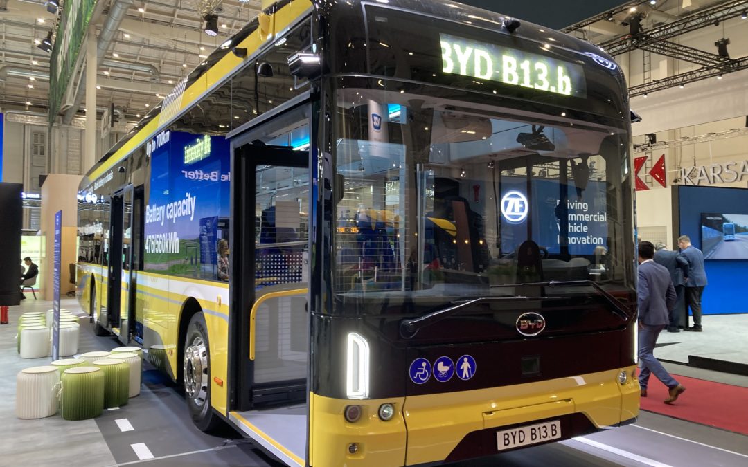 UITP 2025. BYD arrive en force