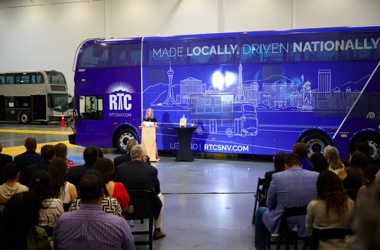 Alexander Dennis inaugure son usine à Las Vegas