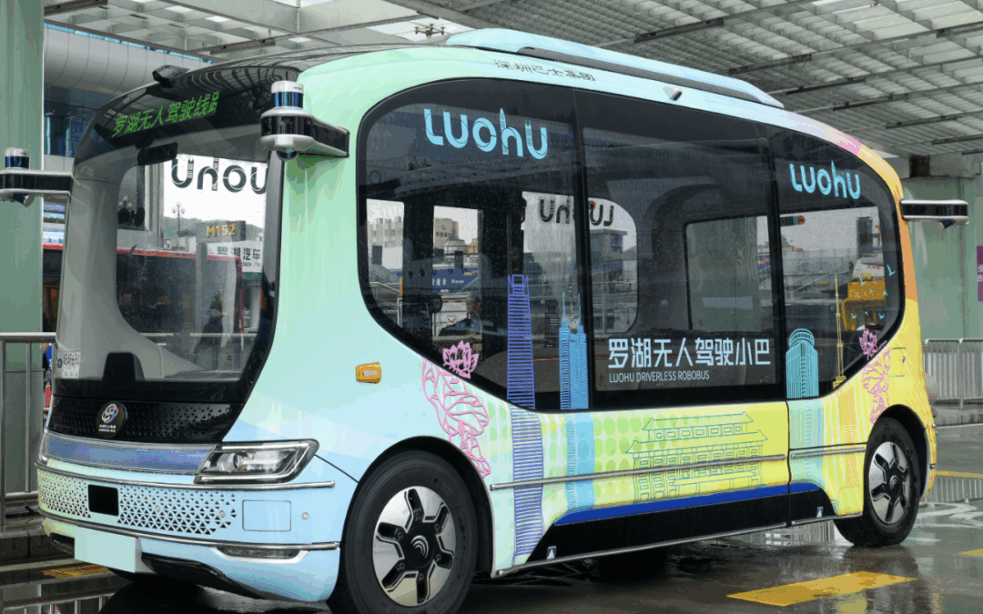 Chine. WeRide lance la première ligne de transport public Robobus à Shenzhen