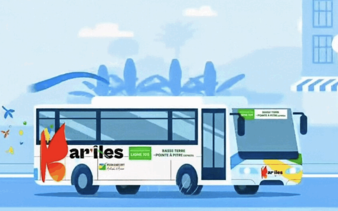 Kar’iles, nouveau réseau de transport interurbain de la région Guadeloupe
