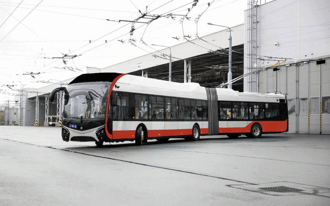 République tchèque. 30 trolleybus électriques Škoda 33Tr arrivent à Ústí nad Labem