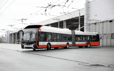 République tchèque. 30 trolleybus électriques Škoda 33Tr arrivent à Ústí nad Labem