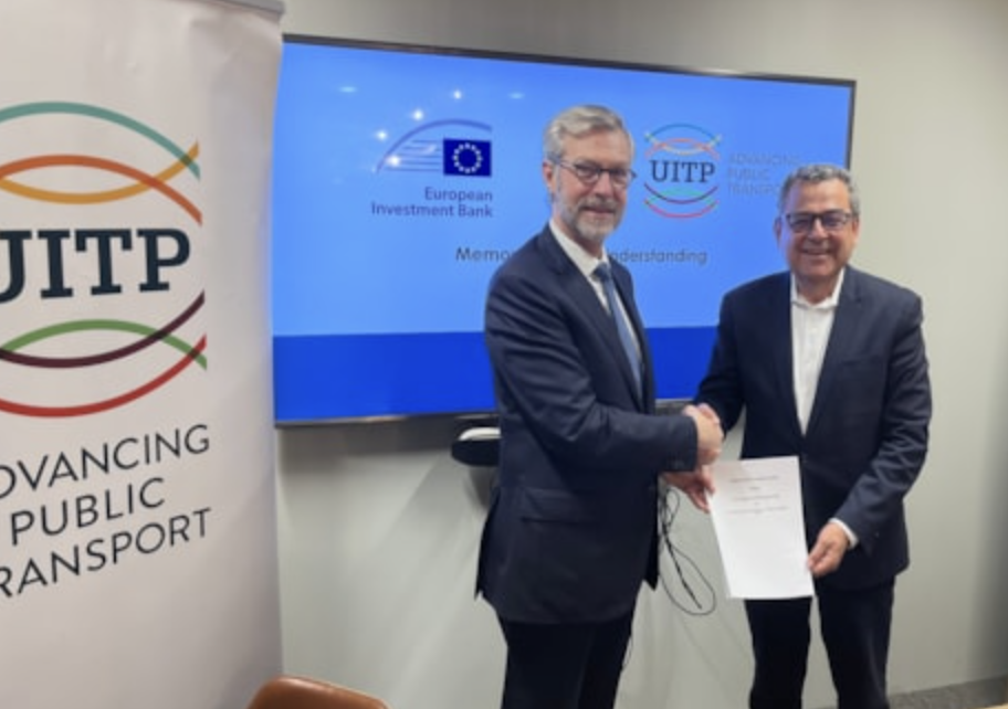 La BEI renouvelle son partenariat avec l’UITP