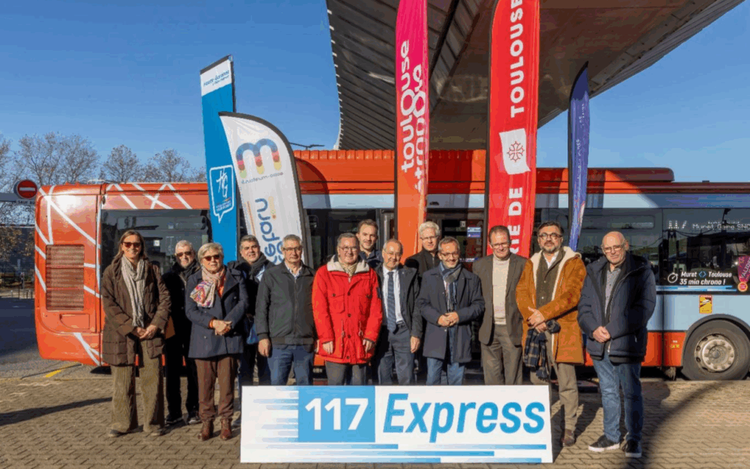 Toulouse. Tisseo inaugure sa ligne express 117