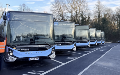 IDFM électrise le centre opérationnel bus de Mortemets