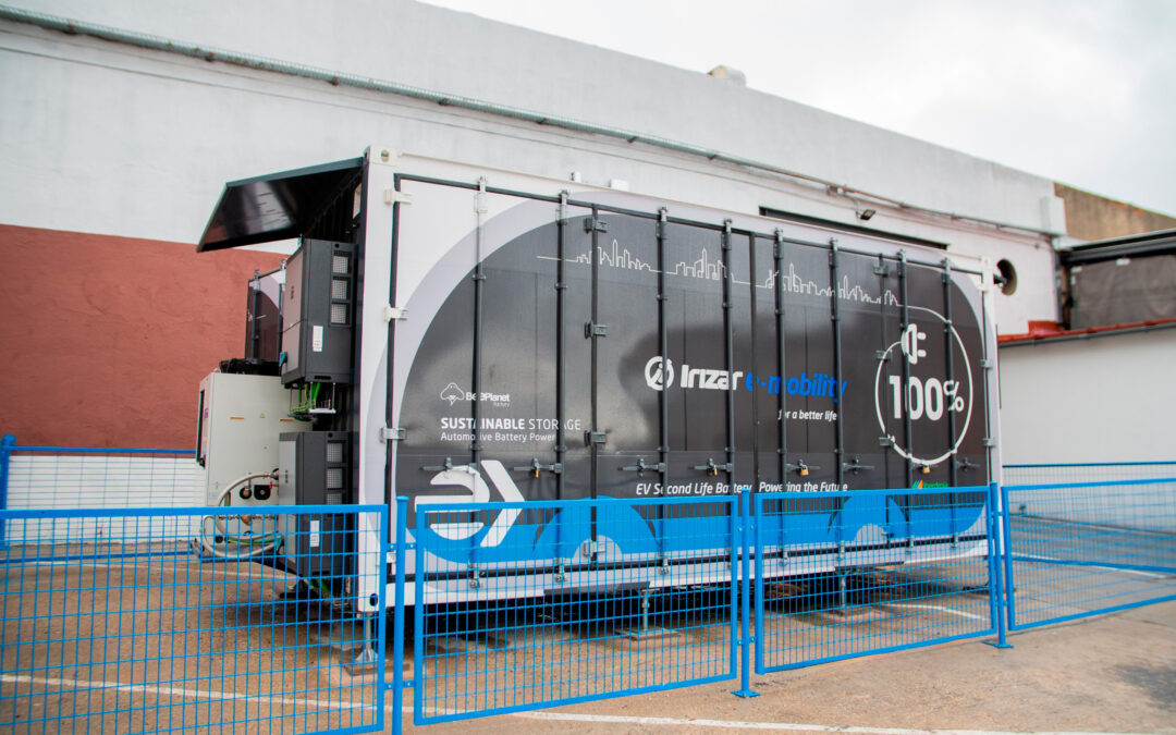 Irizar e-mobility développe un projet de seconde vie pour les batteries électriques