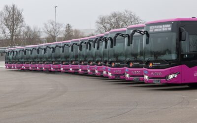 Iveco Bus livre les premiers Crossway Low Entry à deu.mobil GmbH