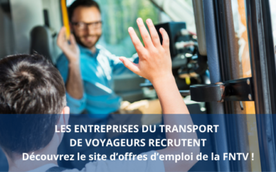 Chronique FNTV. Le jobboard FNTV, un outil au service du recrutement dans le transport de voyageurs