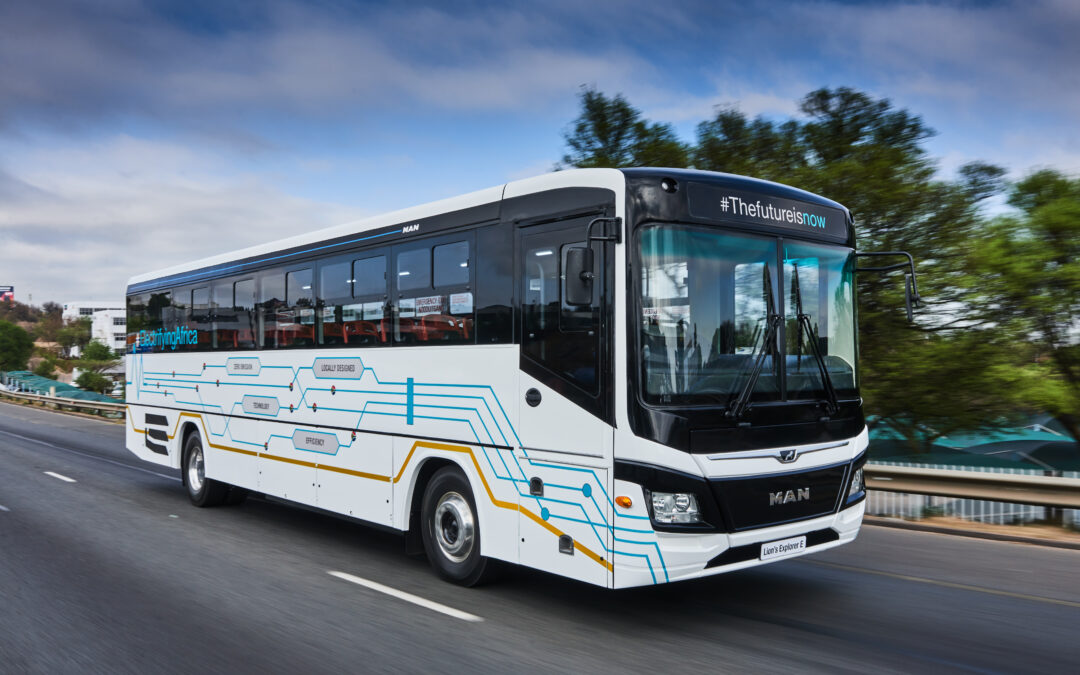 100 autocars électriques MAN pour l’Afrique du Sud
