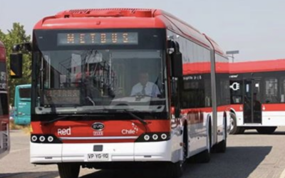 Chili. 950 bus BYD désormais exploités sur le réseau de Santiago