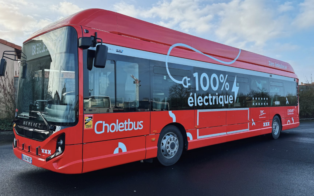 Un premier bus électrique pour la TCP de Cholet
