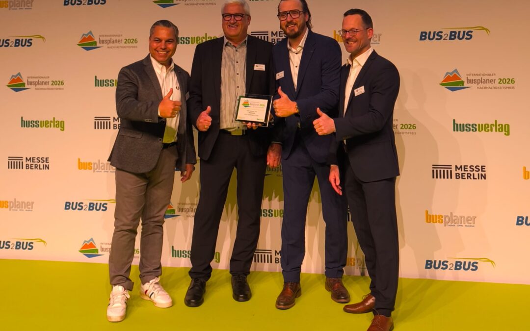 Le Crossway Low Entry ELEC reçoit le prix international Busplaner Sustainability Award 2026  