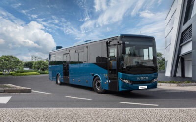 Iveco Bus livre 53 Crossway hybride au groupe Interbus en Espagne