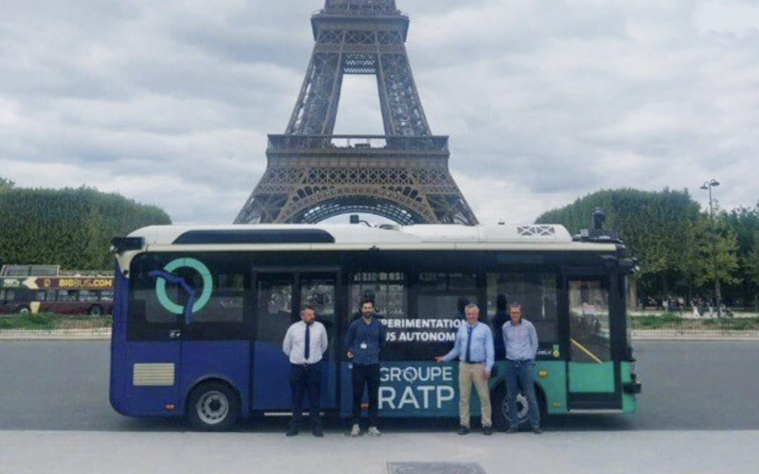 Le Karsan e-ATAK autonome, homologué pour la circulation ouverte à Paris