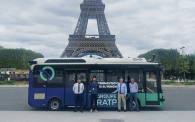 Le Karsan e-ATAK autonome, homologué pour la circulation ouverte à Paris