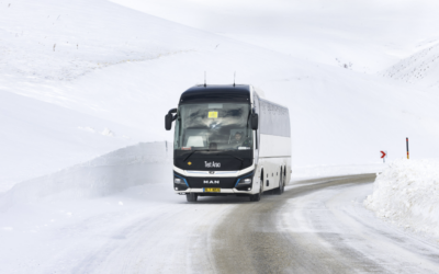 Le MAN Lion’s Coach E a fait ses preuves lors d’essais hivernaux