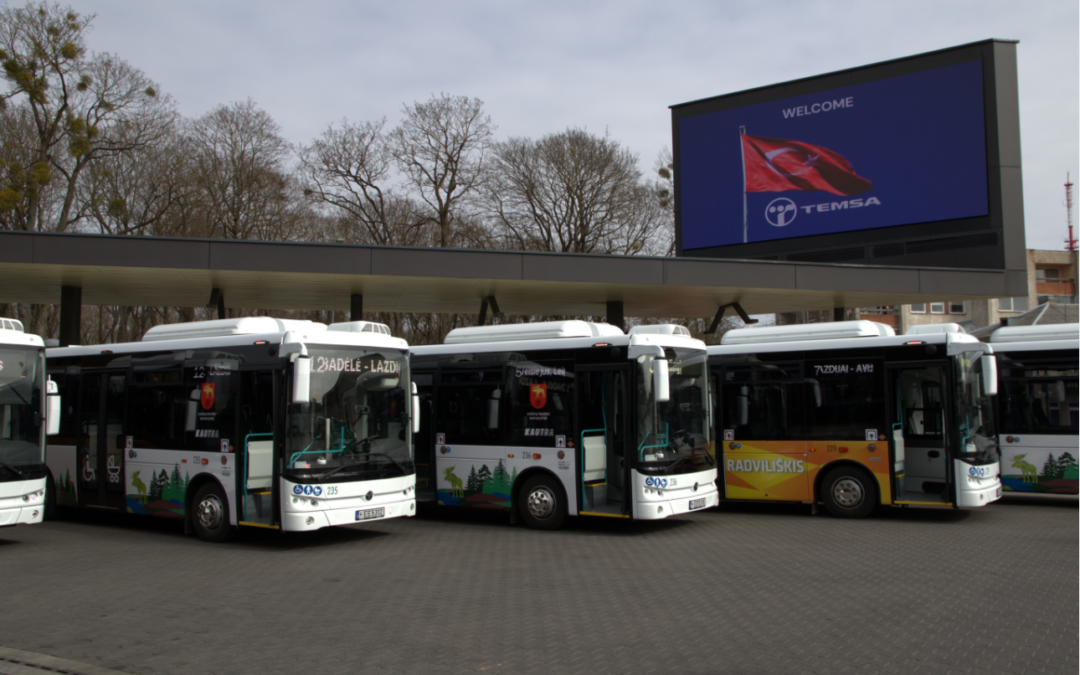 TEMSA livre 15 autobus en Lituanie