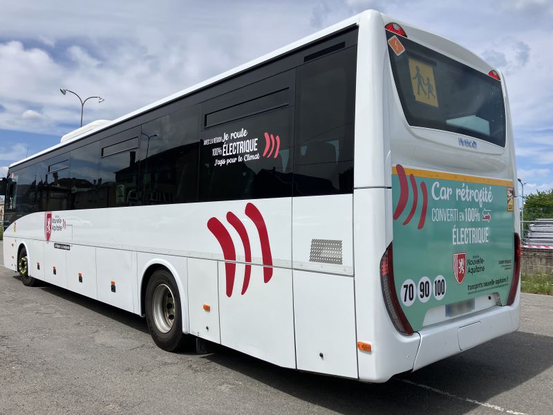 Transarc exploite un Crossway rétrofité en Nouvelle Aquitaine