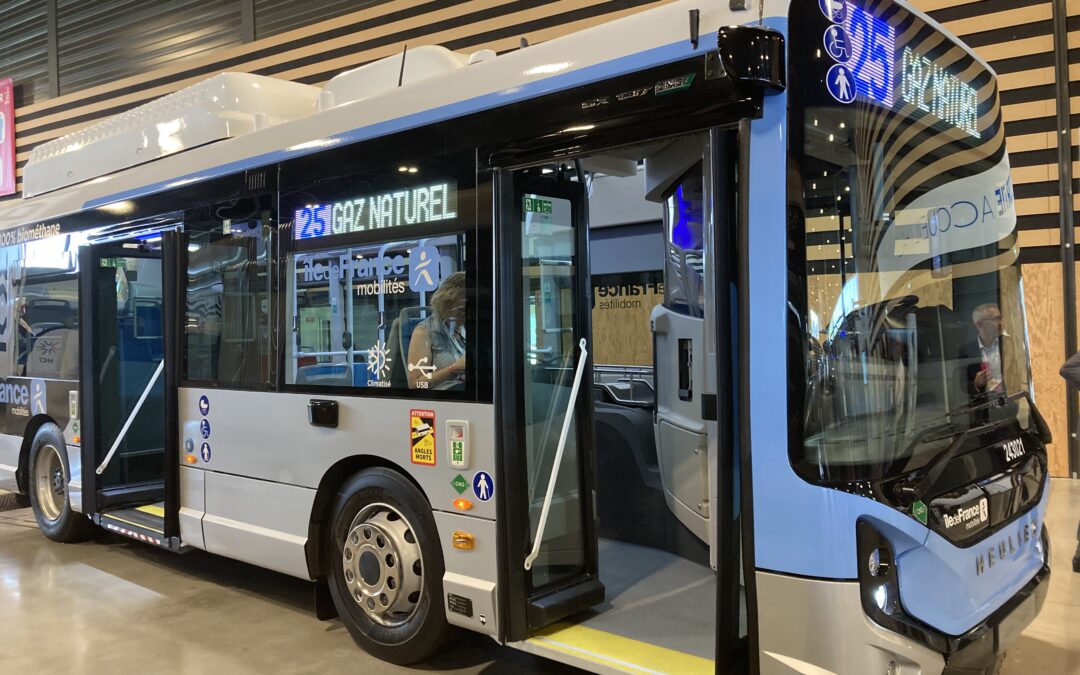 Un nouveau centre opérationnel bus (COB) bioGNV à Villiers-le-Bel