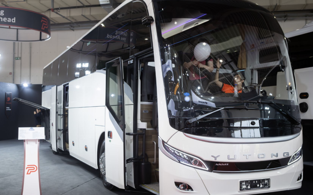 Le Yutong T12 fait ses premières armes à Athènes