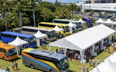 J-9 avant l’inauguration officielle de Car & Bus Expo Ultramarins