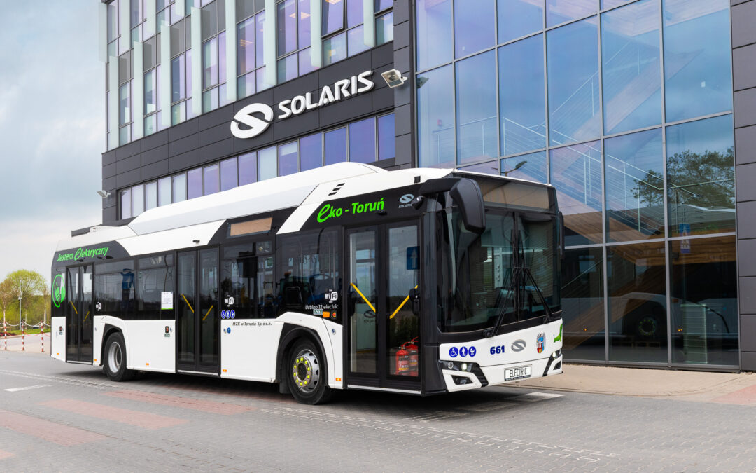Pologne. Solaris livre 40 bus électriques Urbino 12 à MZK Toruń