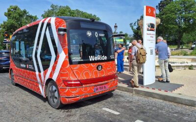 La navette WeRide en teste autour de Roland Garros