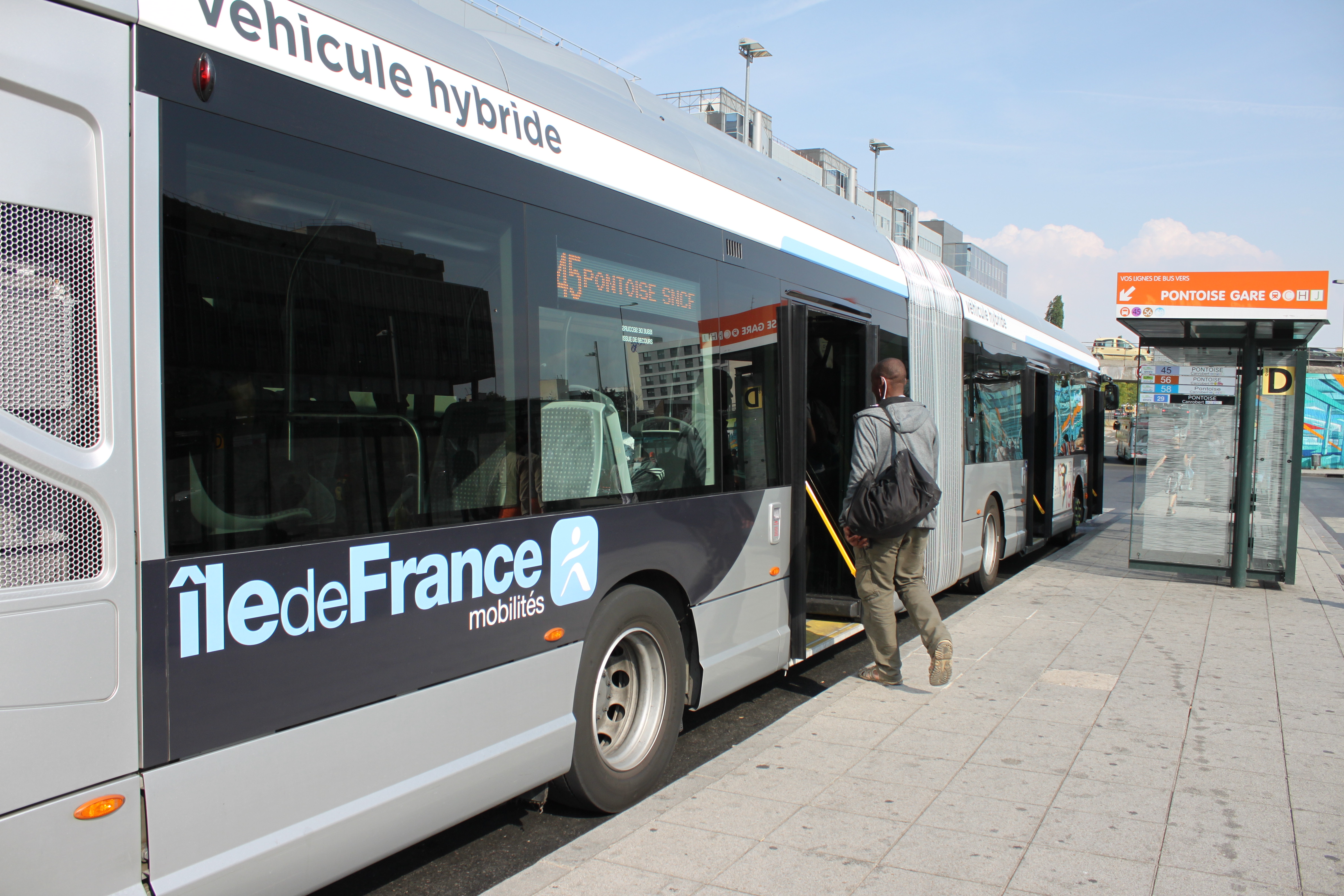 Bus hybride IDFM