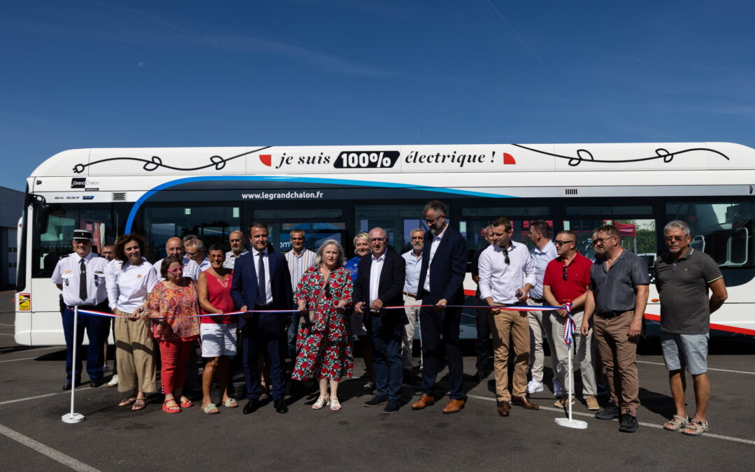 Le Grand Chalon reçoit ses premiers GX 337 ELEC