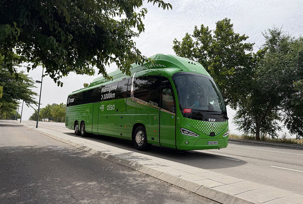 Irizar teste son i6S Efficient H2 FCEV à Madrid