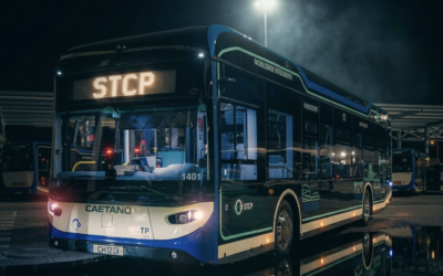 Portugal. Porto réceptionne 30 bus électriques Caetano e.City Gold
