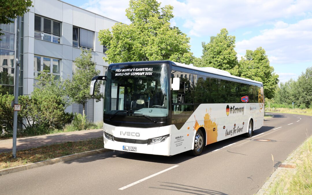 123Bus choisit l’Evadys pour accompagner l’équipe nationale féminine allemande de basketball