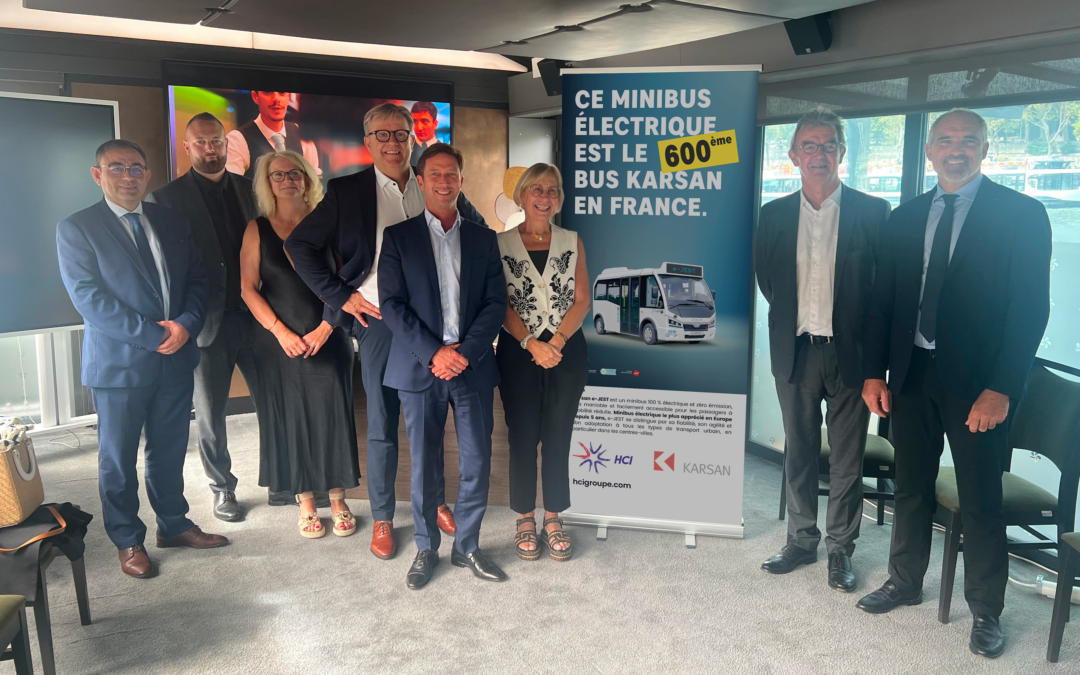 HCI et KARSAN franchissent le cap des 600 véhicules en France
